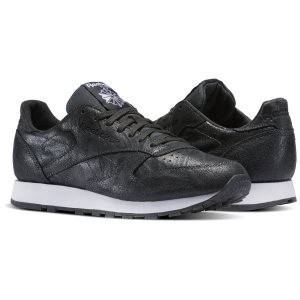 Reebok Classic Leather Celebrate the Elements Pack Turnschuhe Herren - Schwarz/Weiß - DE 738-KYO